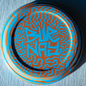 Blue Hedera Plate (Mid)