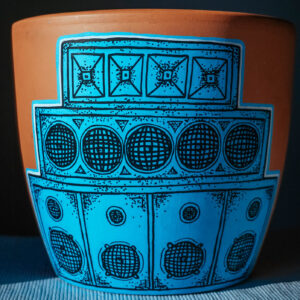 Soundsystem Blue Pot (Big)
