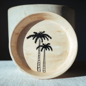 Desert Palms II Plate (Small)